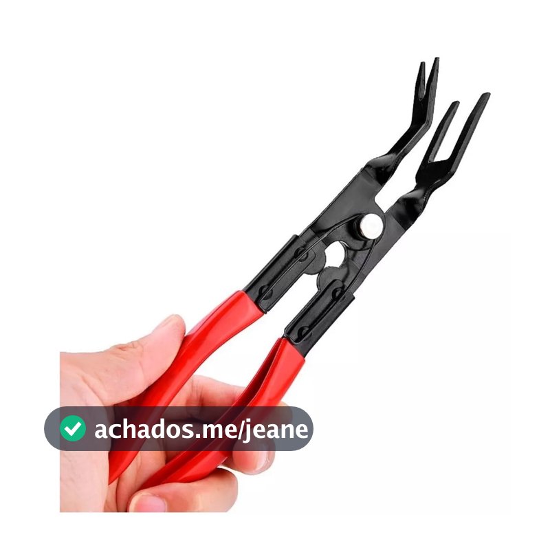 Alicate removedor Travas Fixadoras, grampos, forração, clips, forro de Teto e portas, assoalho Carro