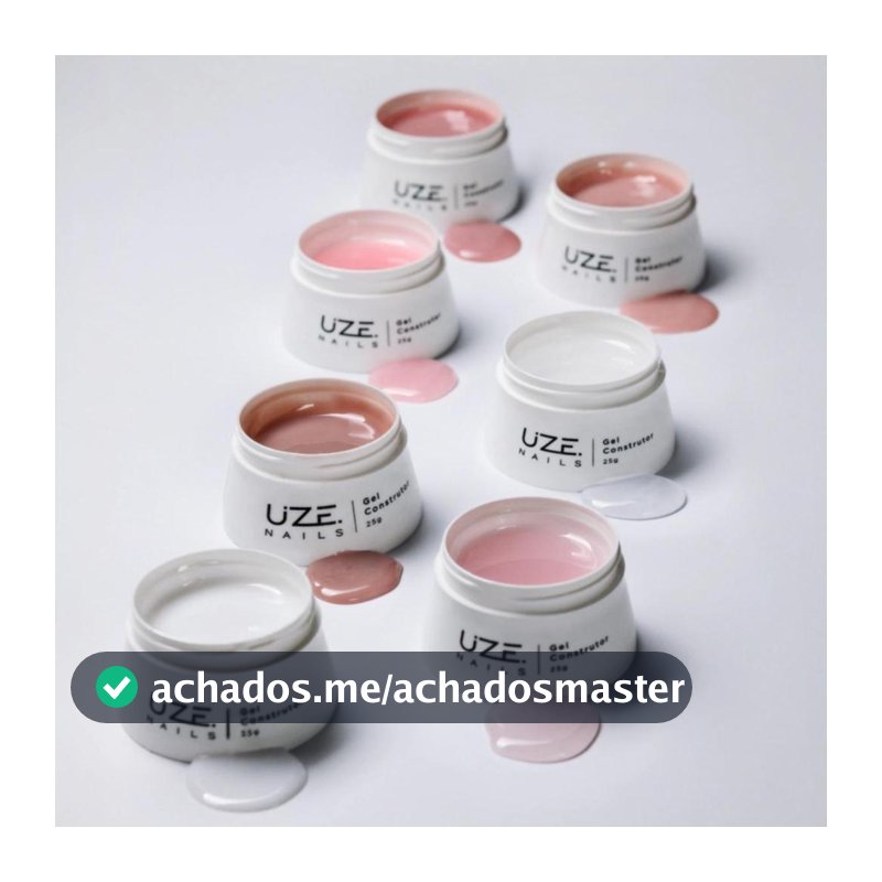 Gel Construtor Uze Nails Luminous Star Natural 25g Manicure nail Designer