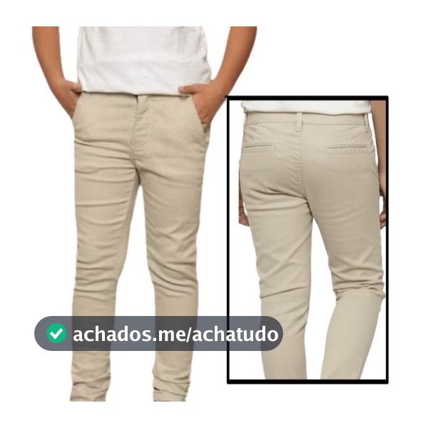 Calça Infantil Masculino Esporte Fino Jeans Varias Cores Menino LANÇAMENTO