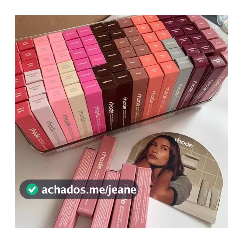 Gloss Rhode Peptide Lip Tint – Hidratação e Cor para os Lábios 1 ou 2 Unidades