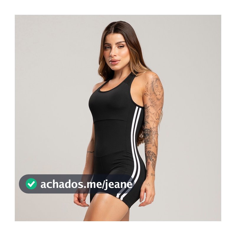 Macaquinho Fitness Feminino – Cruzado Modelador Confortável para Treino e Academia