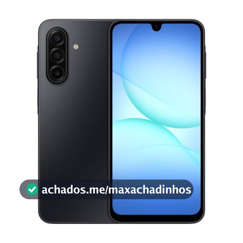 Smartphone A17 256GB 8GB RAM 4G Câmera Tripla Traseira 50 MP Samsung