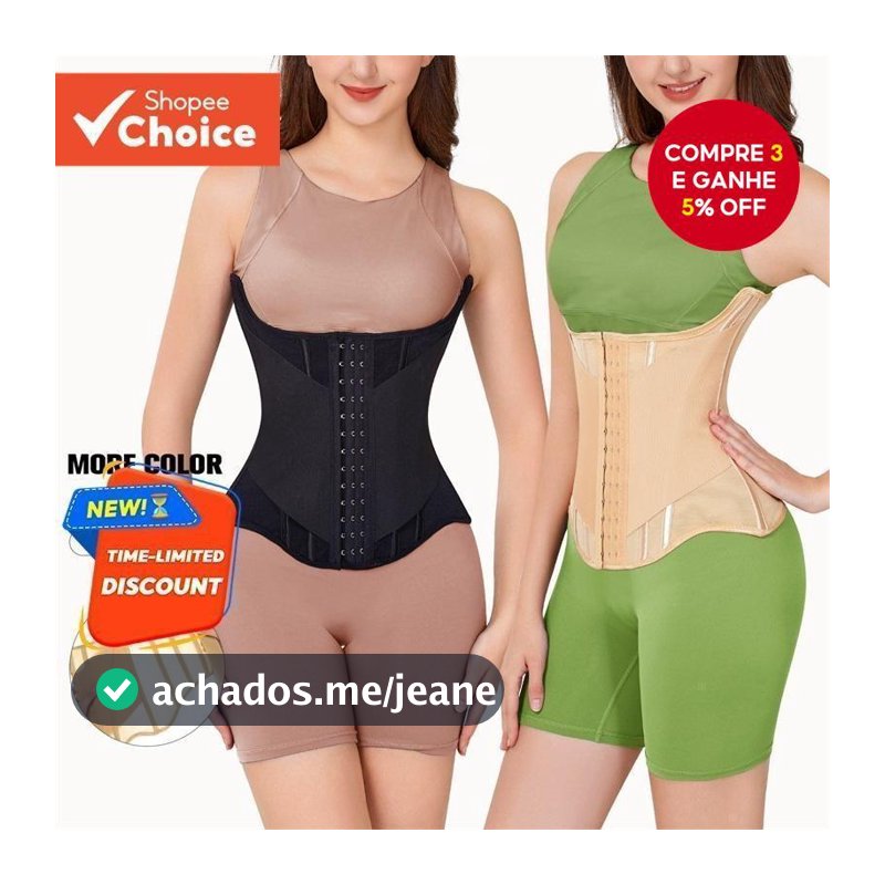 WECHERY Body Shaper Corset Cintura Trainer Cinto De Emagrecimento Mulheres Barriga Modelagem Cinta Shapewear Cinturão