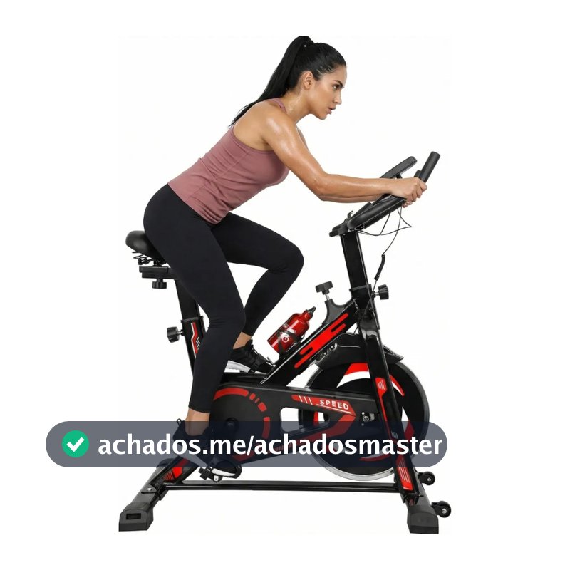Bicicleta Spinning Com Roda De Inércia De 13kg Fitness Luxo