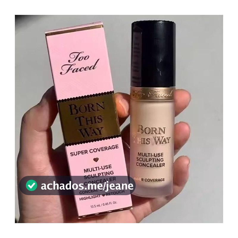 Born This Way Super Cobertura Corretivo Escultura Multiuso 4 Em 1 Completa Longwear De Base Líquida 13.5ml