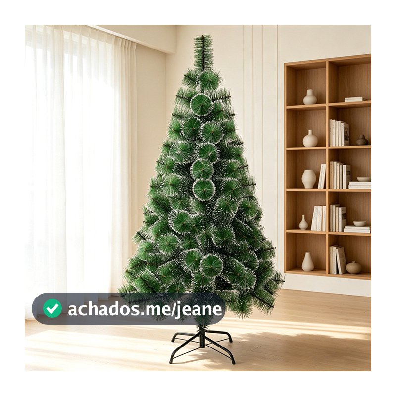 1.53m  Árvore De Natal Flocada Nevada