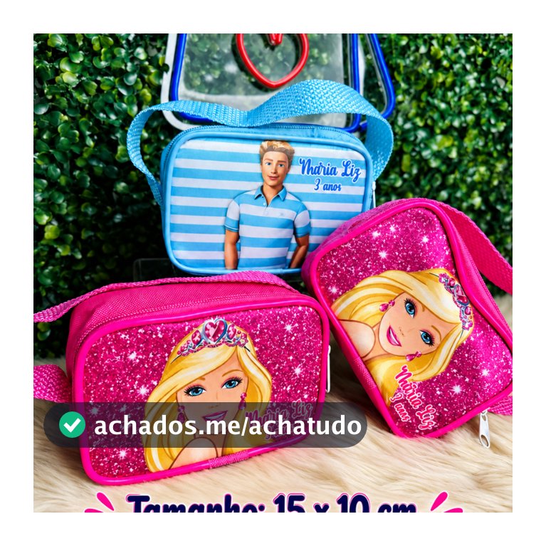 Kit 30 unds Bolsinhas de mão 15x10| Personalizada em qualquer tema!✨🤩