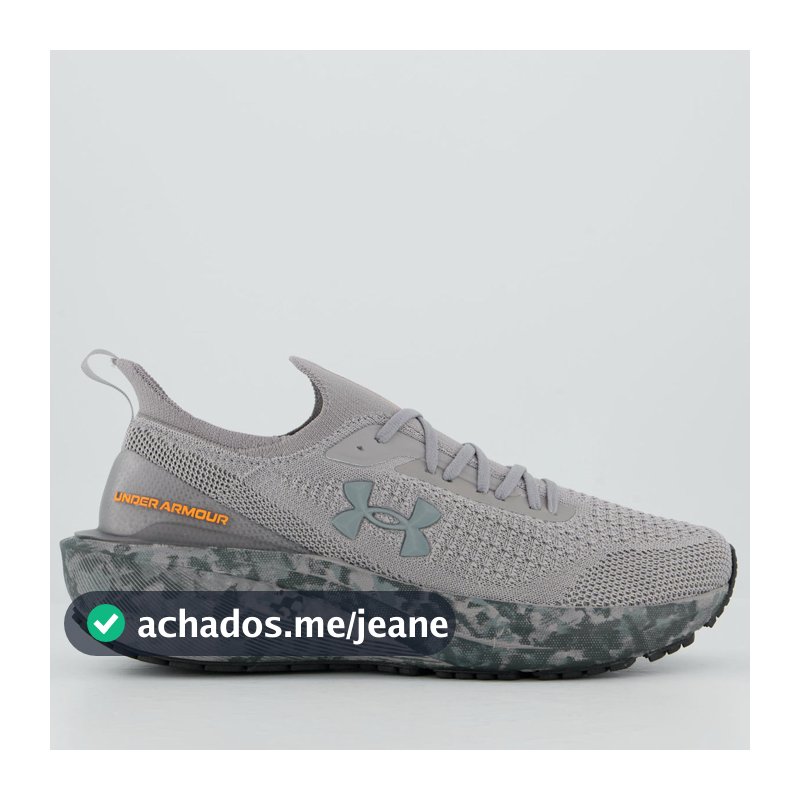 Tênis Under Armour Charged Quicker 2 Cinza Escuro
