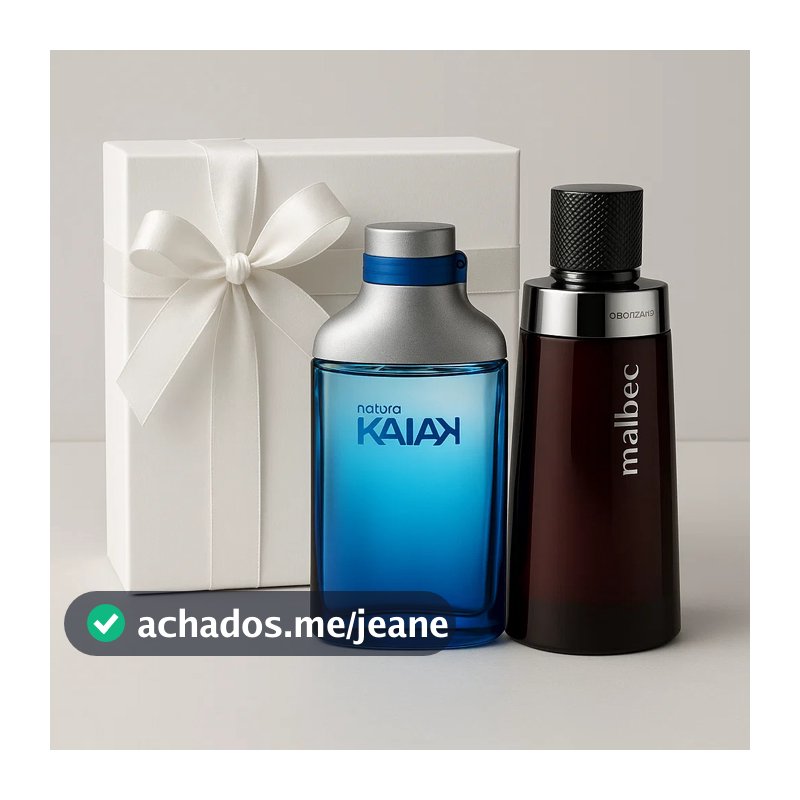 Kit Perfumes Masculinos Kayak + Mlbecc | Presente Ideal Dia e Noite | Alta Fixação | Pronta Entrega