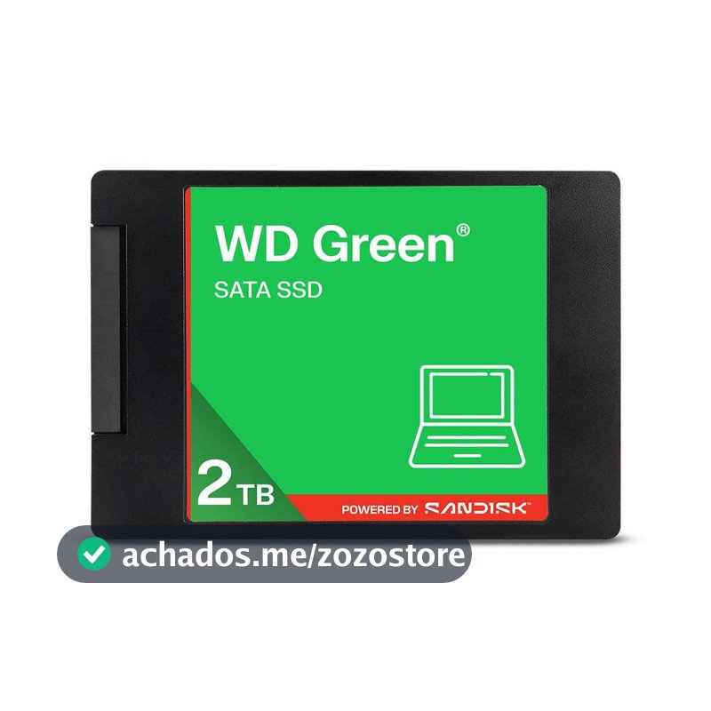 SSD WD Green 2.5'' 2TB SATA III 545 Mb/s WDS200T5G0A