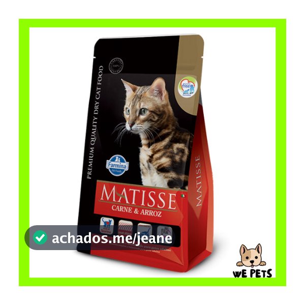 Ração Farmina Matisse Carne e Arroz para Gatos Adultos 7,5kg