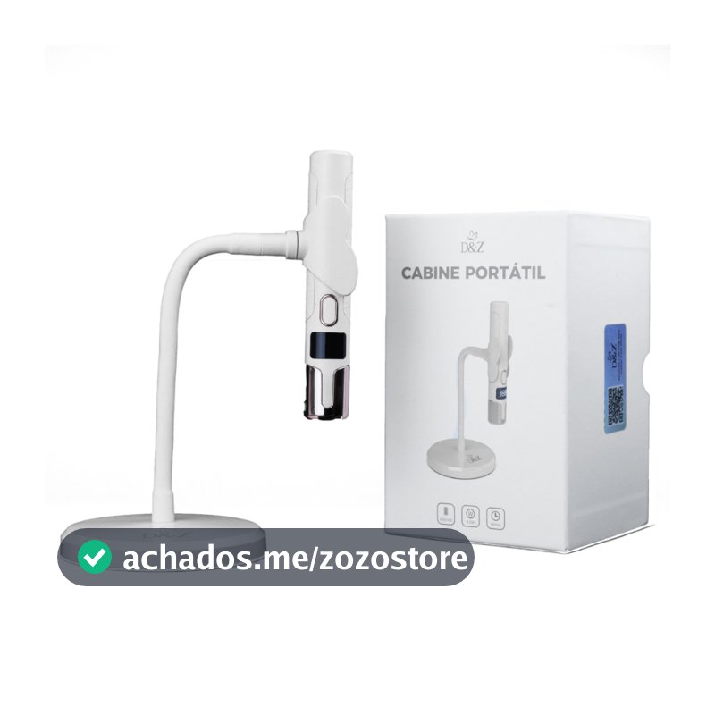 Mini Cabine Portátil Lanterna UV D&Z DZ60 Linha Profissional de produtos D&Z