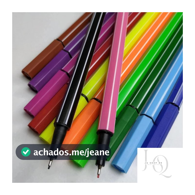 Canetas Coloridas Fine Line Ponta Fina 0.4 mm 1ª Linha Fineliner stable