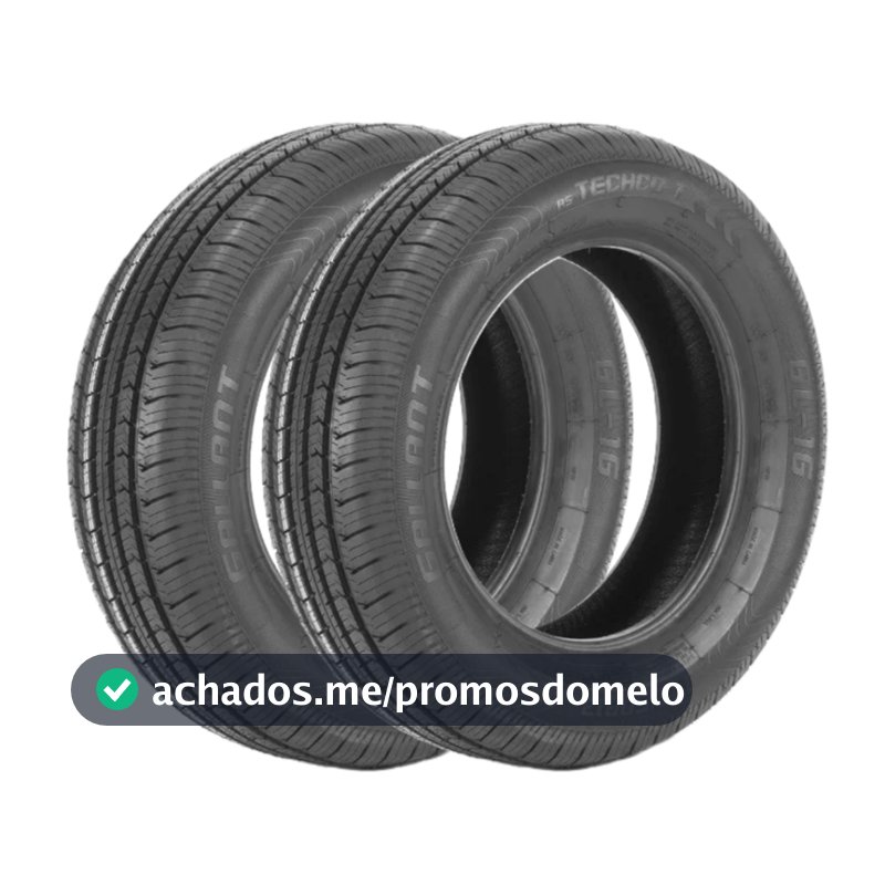 Kit 2 Pneus 175/65 R14 Ovation VI-786 82H Novos Aro 14