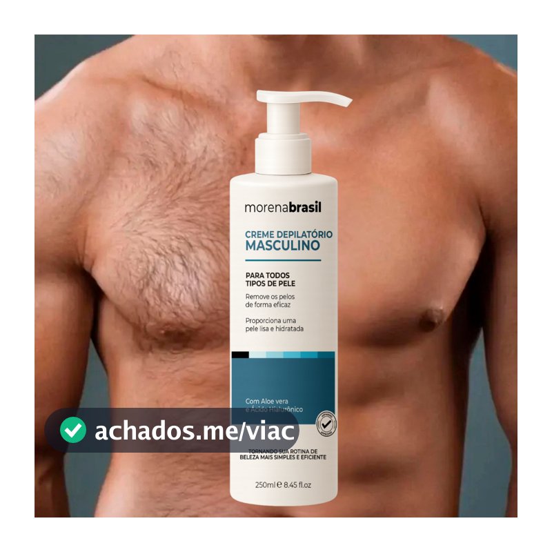 Creme Depilatório Masculino – Remoção de Pelos Fácil e Sem Complicações