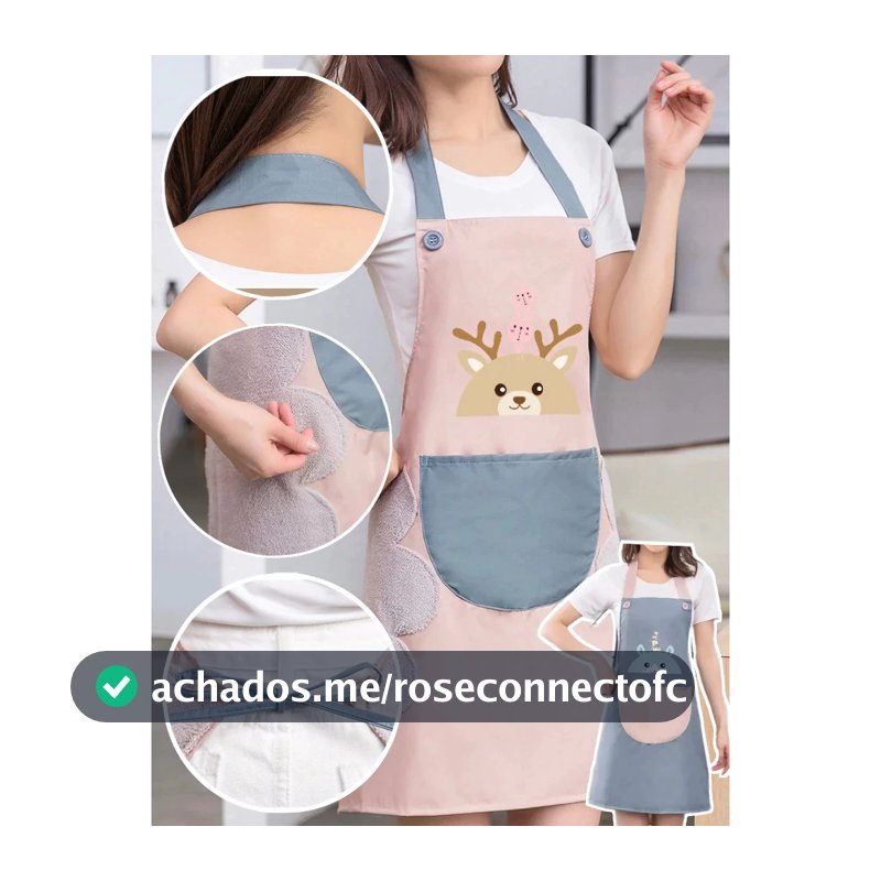 Avental Impermeavel De Cozinha A Prova De Água De Limpeza