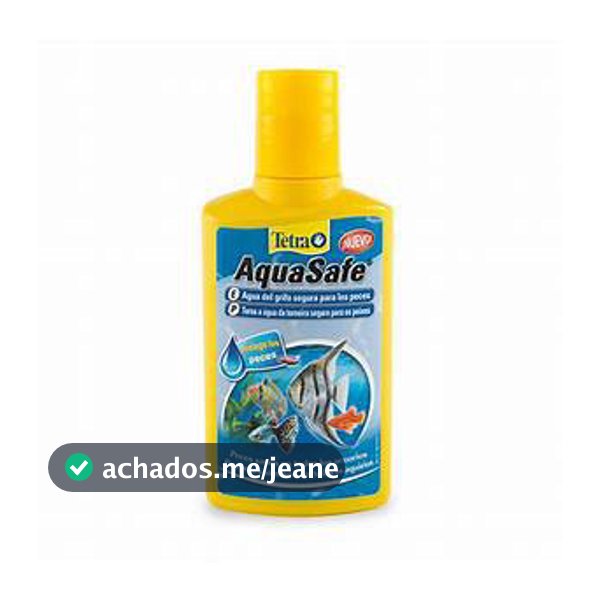 Anticloro Tetra Aquasafe 50ml Neutraliza Cloro Metais Pesados Aquários