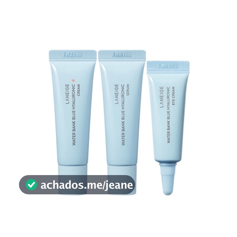 laneige water bank blue hyaluronic cream or serum mini 1ea
