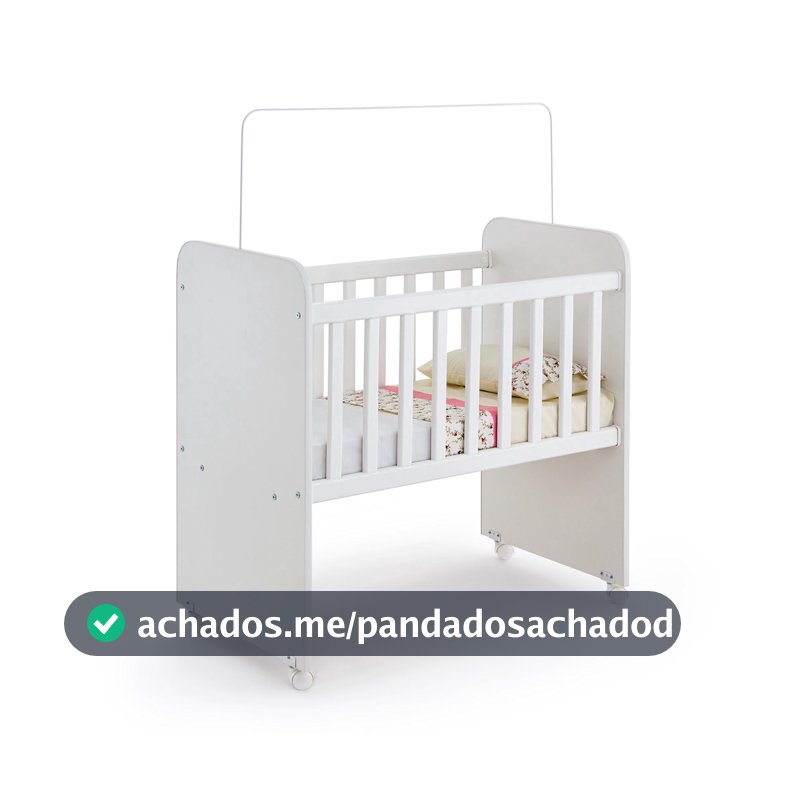Mini Berço Ternurinha Com Colchao Impermeavel e Rodinhas Certificado Inmetro