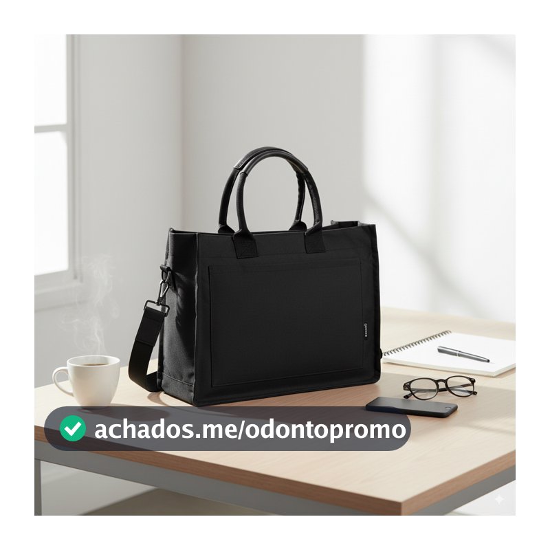 Bolsa Tote Mini Feminina Gocase Bolsos Internos Minimalista com Porta-Notebook Executiva Bolsa Para Trabalho e Faculdade