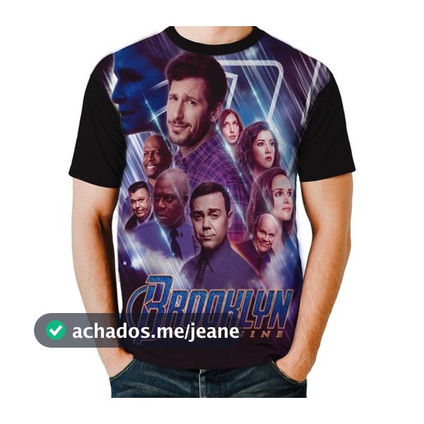 Pt Camisa Camiseta Série Brooklyn 99 Vingadores G1824