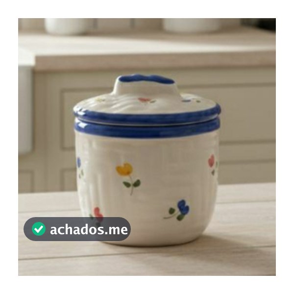 Pote Mantimento/Caixa Trançada De Cerâmica Decoração Cozinha Alimentos Promoção mais vendida