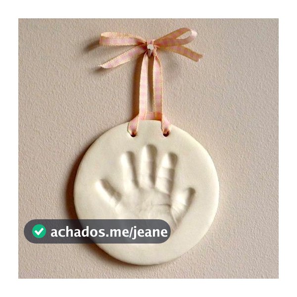 Massa de Modelar Para Registrar a Mão e o Pé do Bebê/Lembrança