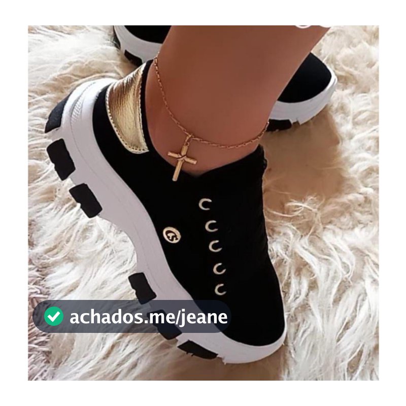 tênis plataforma confortável Moda feminina com estilo e elegância