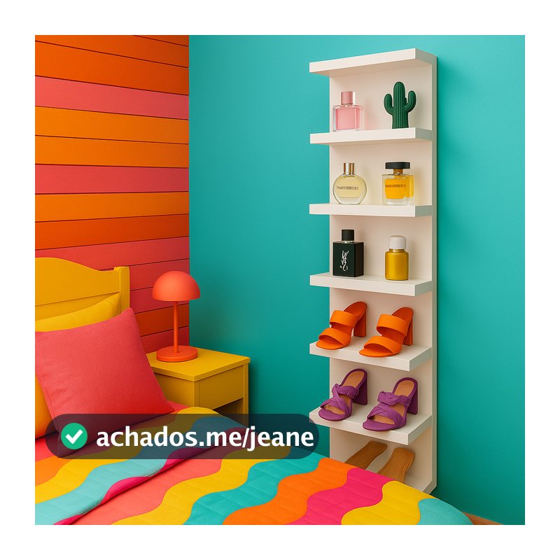 Torre De Prateleira Estante 170 Cm MDF Multiuso Para Quarto decoração Estante Multiuso Perfumes Maquiagem