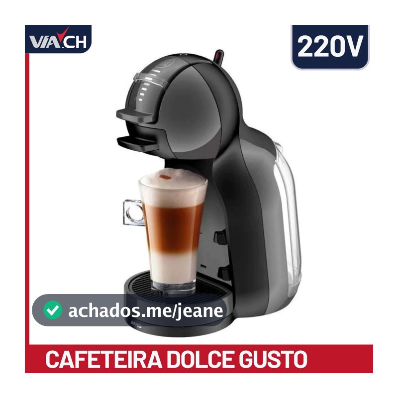 Cafeteira Nescafé Dolce Gusto Arno Mini Me Preta 220V