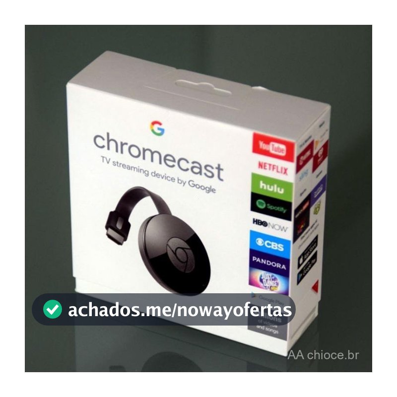 Original Chromecast G2 4K Ultra HD Para Transmissão De TV De Alta Definição Google Miracast