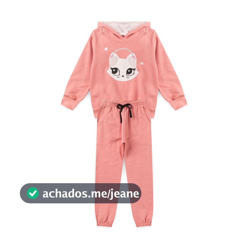 Conjunto Infantil Moletom Peluciado - Mafi Kids