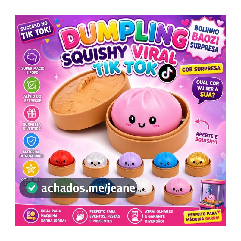 Large Squishy Toy 8.5cm Glitter Surprise Dumpling Anti-stress Baozi Dumpling with Cute Face to Squeeze