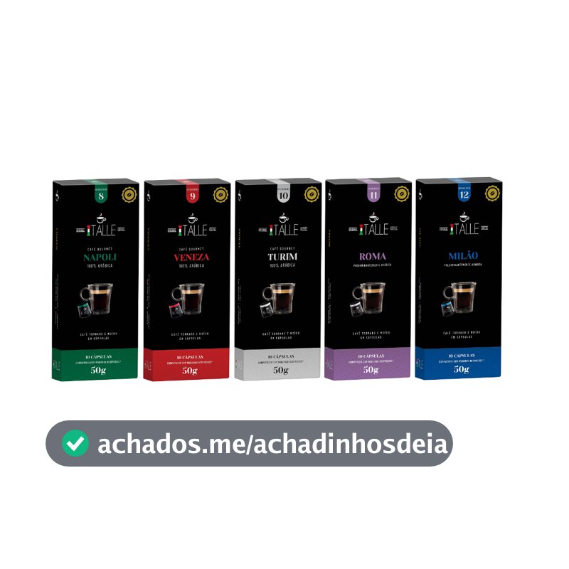 Cápsulas Nespresso Café Italle 50 Unidades