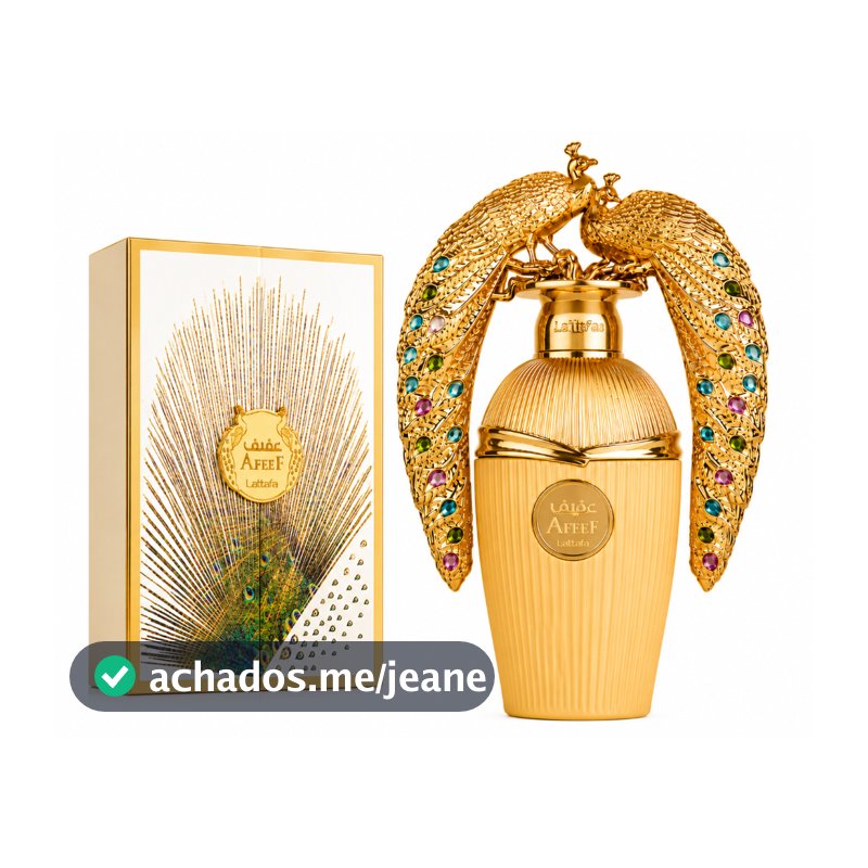 Perfume Afeef Unissex 100ml EDP Árabe Original Importado
