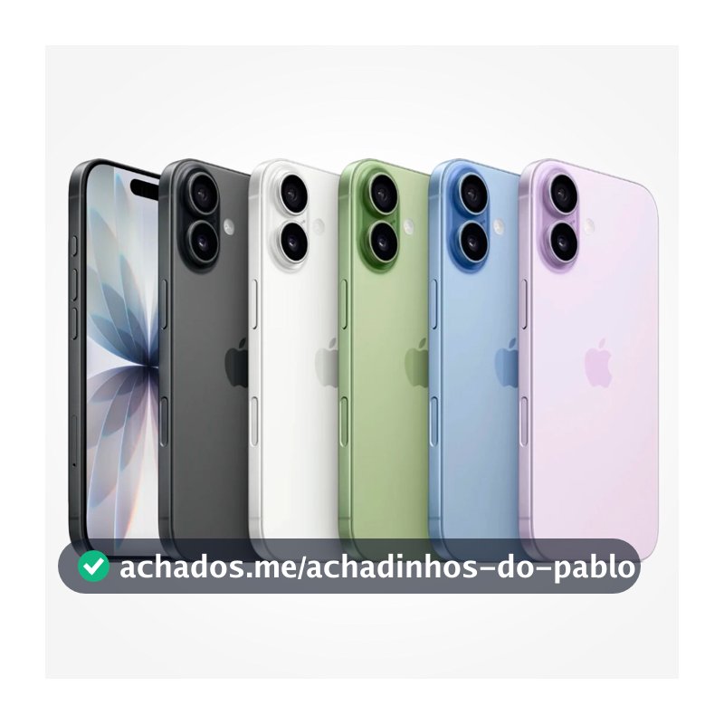 Celular Apple iPhone 17 256GB Tela 6,3" Polegadas Camera 48MP iOS 5G NFC