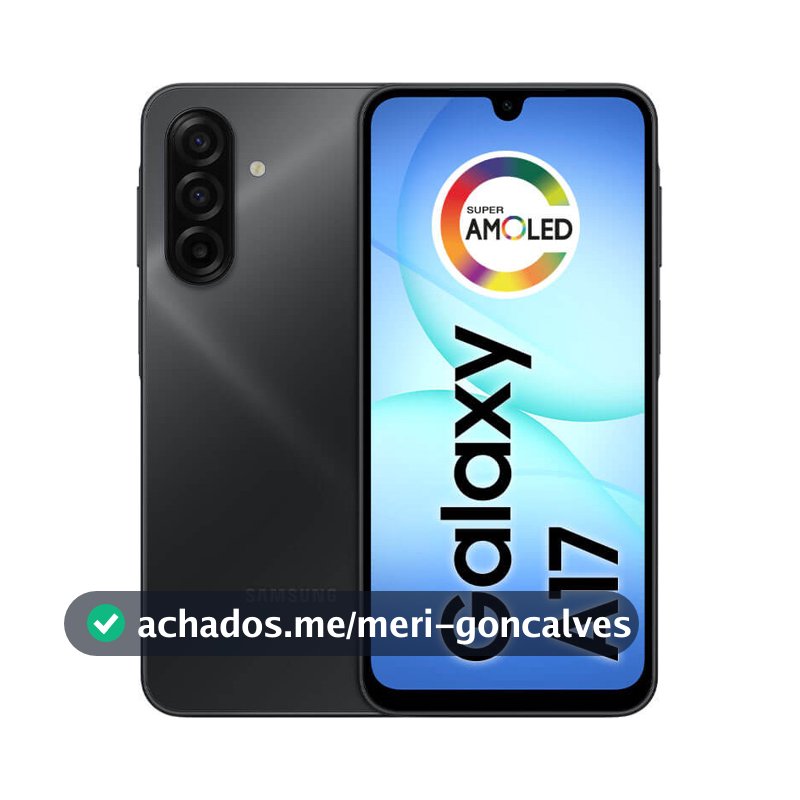 Samsung Galaxy A17 4G SM-A17F/DS 128GB 4GB Preto