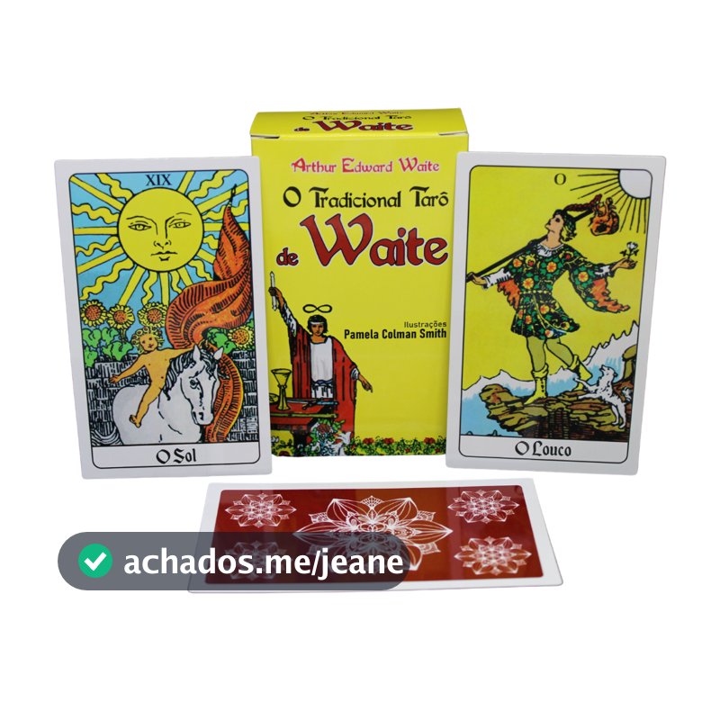 O Tradicional Tarô de Waite 78 Cartas e Manual