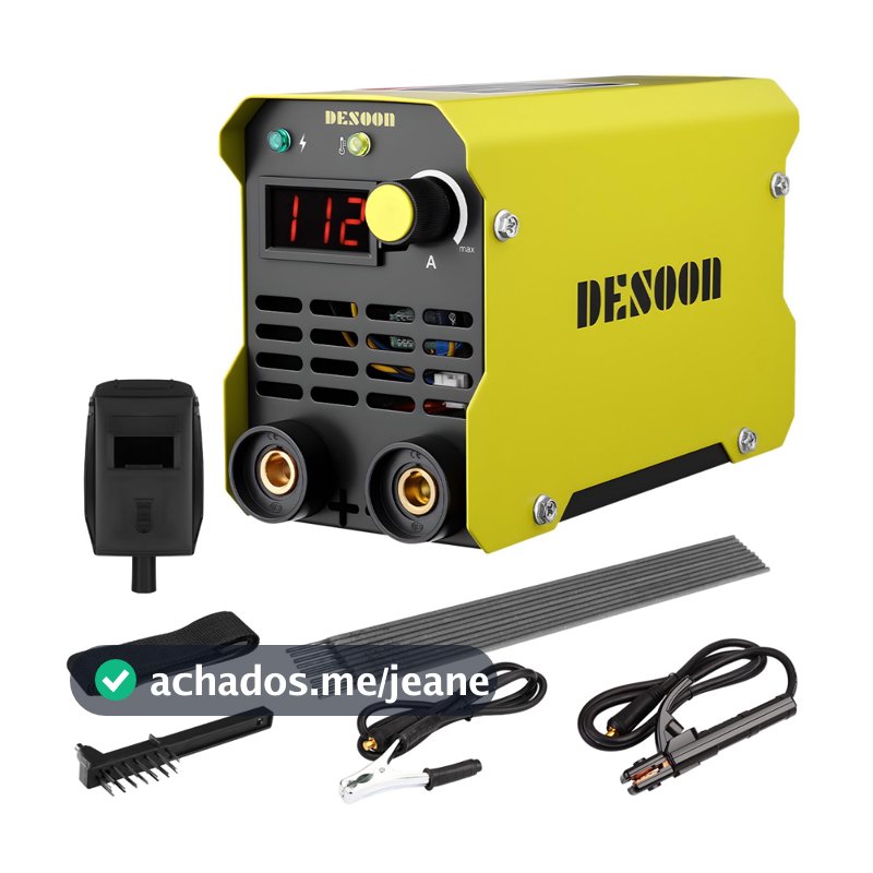 Máquina Solda Inversora Profissional Mini máquina de solda digital Máquina De Solda Desoon 220V 120A