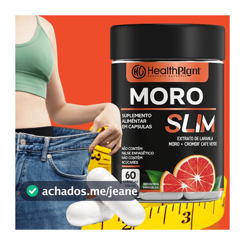 Laranja M Slim Citrus Sinésis Concentrado 100% Original 500mg 60 Capsulas