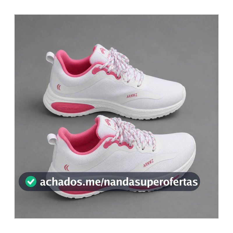 Tênis Esportivo Feminino para Corrida Leve Caminhada Academia e Uso Diário com Ajuste Confortável e Excelente Ventilação