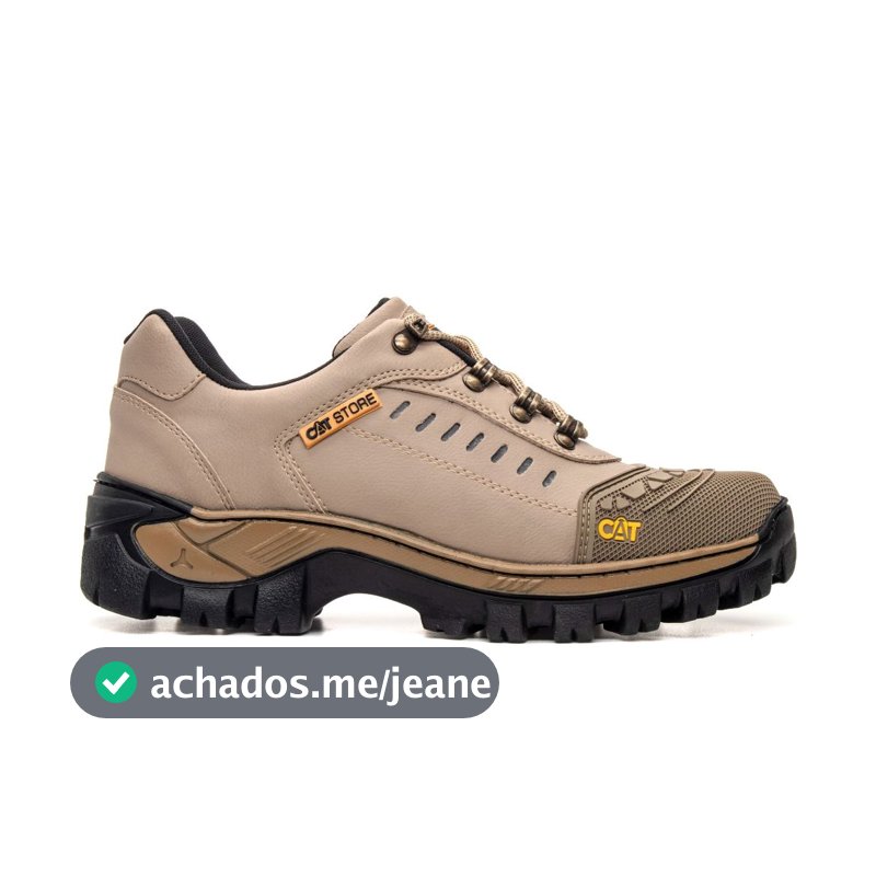 Tênis 08 Creme e Preto Cat Store Masculino! Lançamento!!!