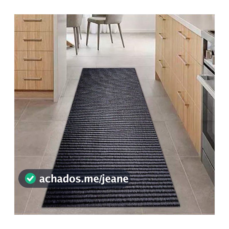 Passadeira Emborrachada Soft Antiderrapante Por Metro Varias Estampas Cozinha - Sala - Banheiro 0,45cm de largura