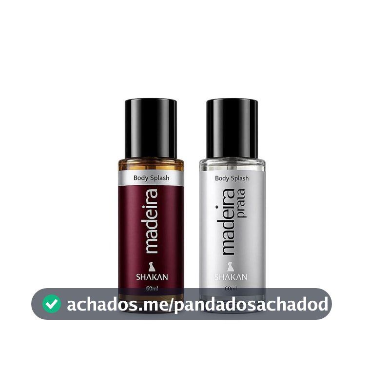 Duo Especial Madeira e Madeira Prata 60ml