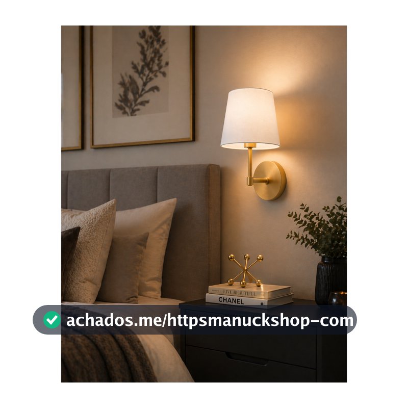 Luminária De Parede Arandela Lumi Minimalista Moderno Ideal  quarto cabeceira elegante sala corredor
