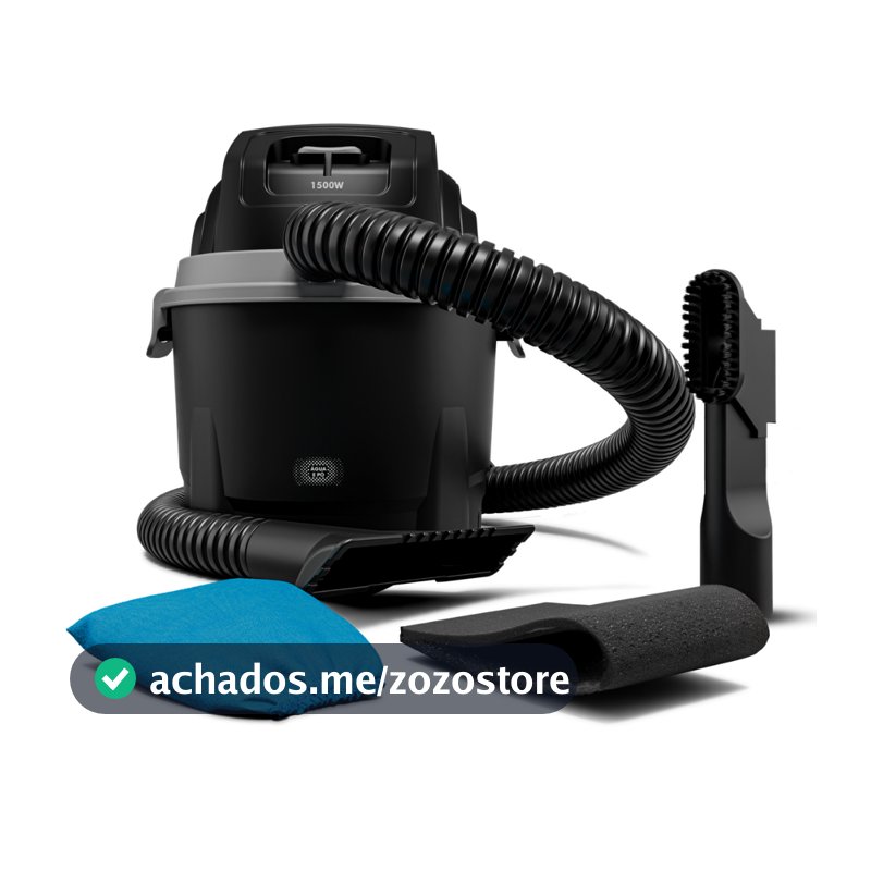 Aspirador de Pó e Água Britânia 6,2L BAS08A Função sopro 1500W 220V