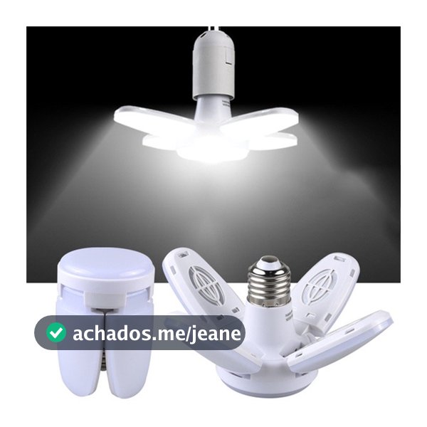 Luminária De Teto Dobrável Lâmpada De Pétalas 6500K 28w Para Quarto / Sala De Estar / Casa / E27 Mini Luz De Folhas