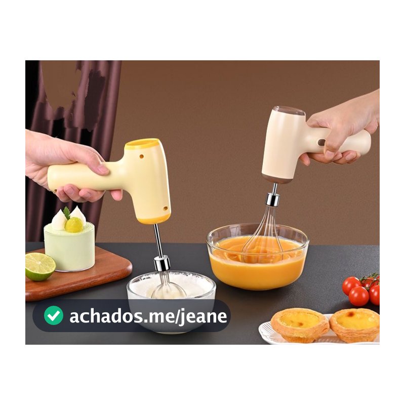 Batedor Elétrico De Ovo Com Mixer/Ferramenta De Cozinha De Aço Inoxidável