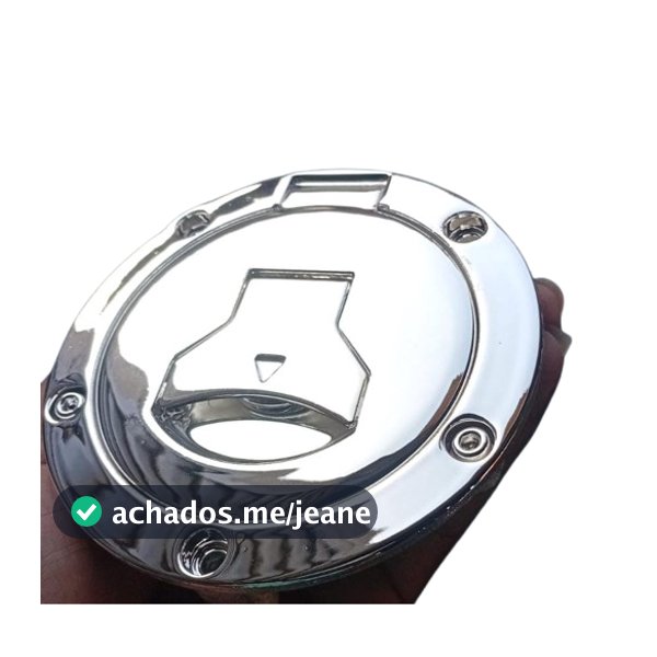 Tampa do tanque Cromado Cg 160 Titan/ Fan 160/ Start 160/ Cb 250 Twister/ Xre 190