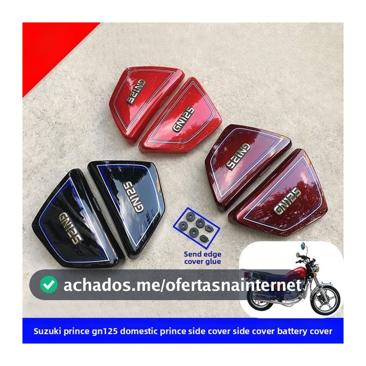 Acessórios Aplicáveis Para Motocicleta : Taizi GN125 , Doméstico HJ125-8 , Tampa Lateral Da Bateria